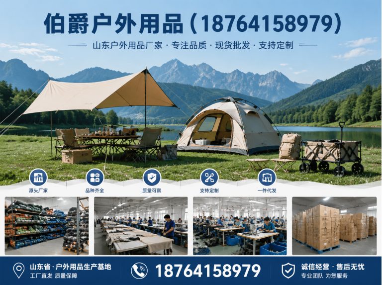 章丘区山东户外用品厂家展示图